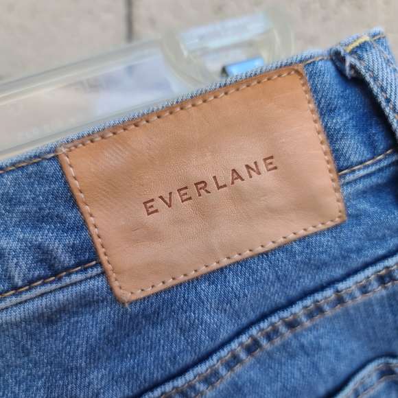 Everlane | The Cheeky High Waist Denim Cut Off Casual Summer Shorts Size 26 - Picture 9 of 10